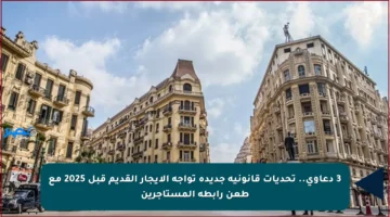 3 دعاوى.. تحديات قانونية جديدة تواجه الإيجار القديم قبل 2025 مع طعن رابطة المستأجرين